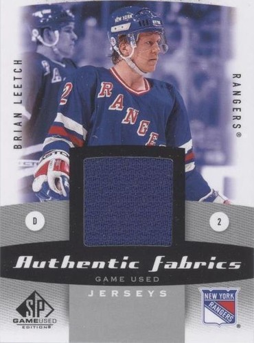 2010-11 SP Game Used Edition - Brian Leetch #AF-BL