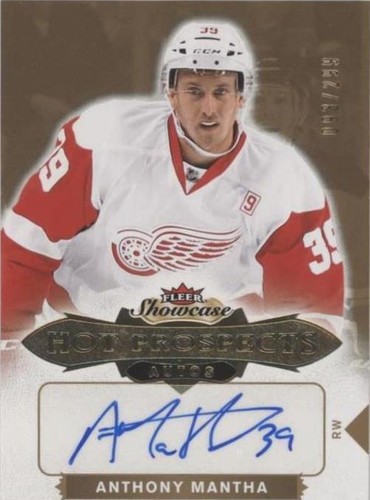 2016-17 Upper Deck Fleer Showcase - Anthony Mantha #186