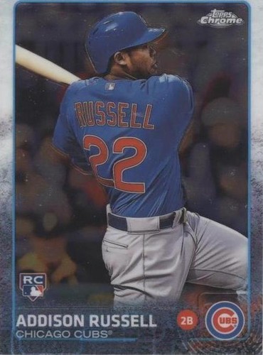2015 Topps Chrome - Addison Russell #24