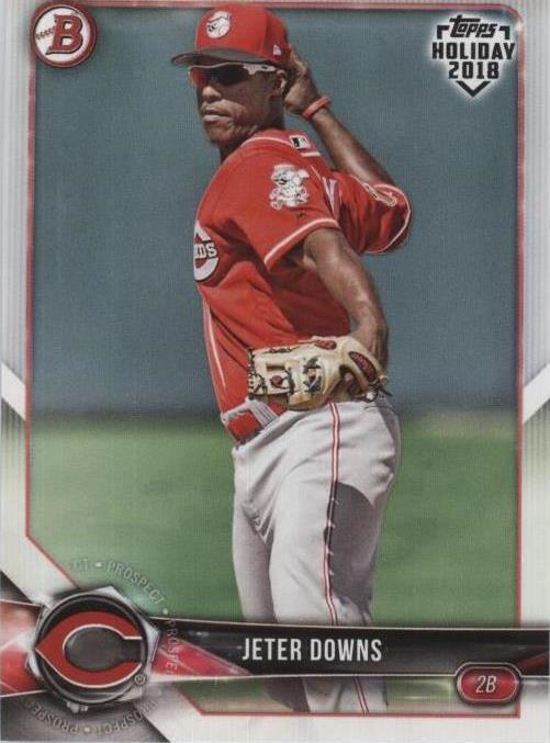 2018 Topps Holiday Bowman - Jeter Downs #TH-JD