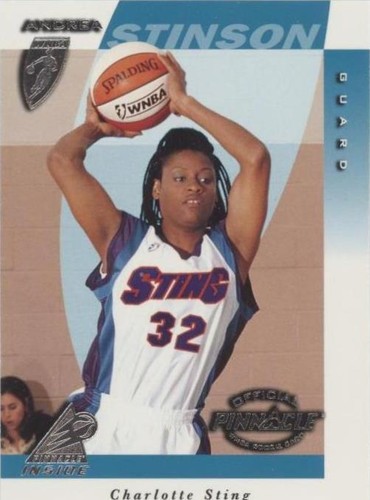 1997 Pinnacle Inside WNBA - Andrea Stinson #37