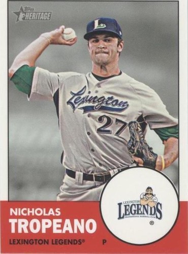 2021 Topps Heritage Minor League Flip Stock #11/25 Nick Gonzales
