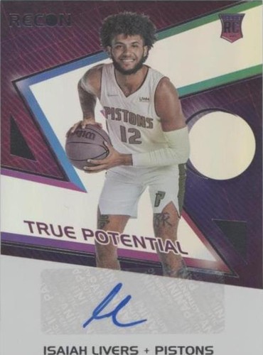 2021-22 Panini Recon - Isaiah Livers #TPS-ILV