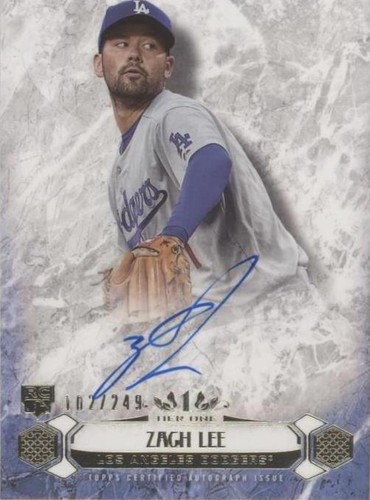 2016 Topps Tier One - Zach Lee #BOA-ZLE