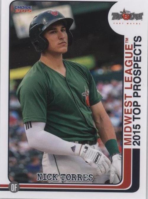2015 Choice Midwest League Top Prospects - Nick Torres #14