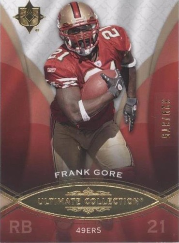 2009 Upper Deck Ultimate Collection Frank Gore #86