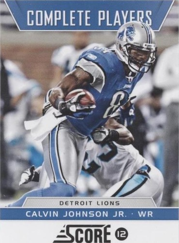2012 Score Calvin Johnson #14
