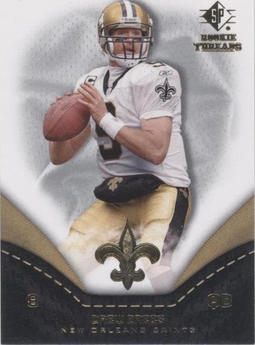 2008 SP Rookie Threads Drew Brees #60