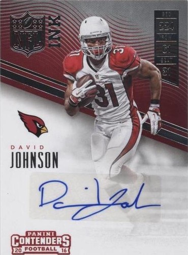 2016 Panini Contenders David Johnson #3