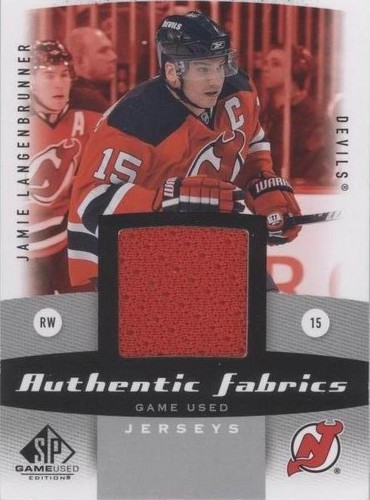 2010-11 SP Game Used Edition - Jamie Langenbrunner #AF-JL