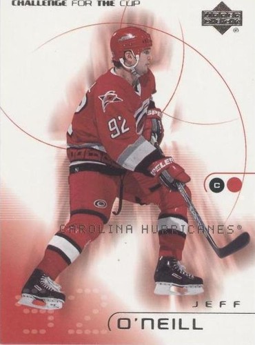 2001-02 Upper Deck Challenge for the Cup - Jeff O'Neill #12