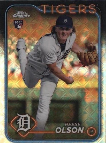 2024 Topps Chrome Logofractor Edition - Reese Olson #40