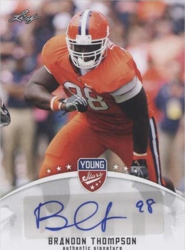 2012 Leaf Young Stars Brandon Thompson #BT1
