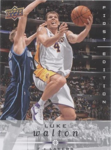 2008-09 Upper Deck First Edition - Luke Walton #85