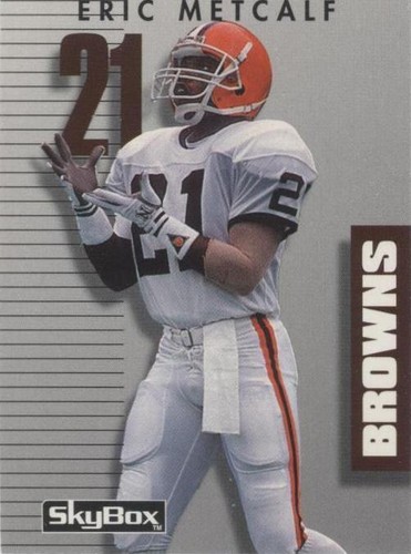 1992 Skybox Primetime Eric Metcalf #350