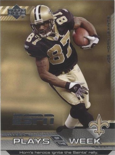 2005 Upper Deck ESPN Joe Horn #PW-26