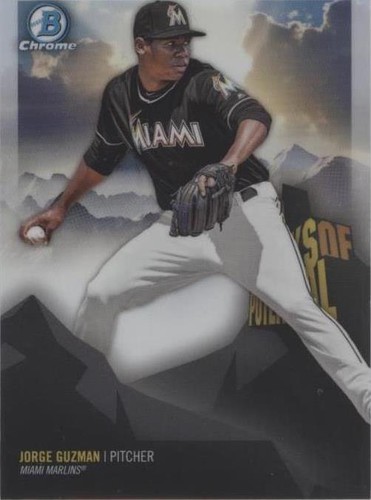 2018 Bowman Chrome - Jorge Guzman #PP-JG