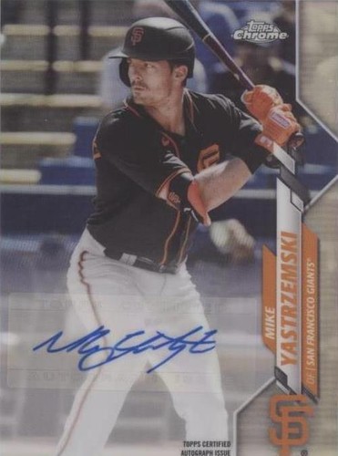 2020 Topps Chrome Update Series - Mike Yastrzemski #USA-MY