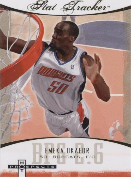2007-08 Fleer Hot Prospects - Emeka Okafor #ST-17