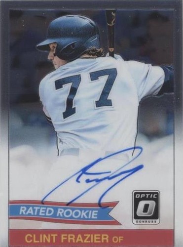 2018 Panini Donruss Optic - Clint Frazier #84S-CF