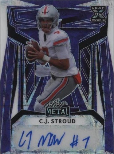 2023 Leaf Metal C. J. Stroud #BA-CJS