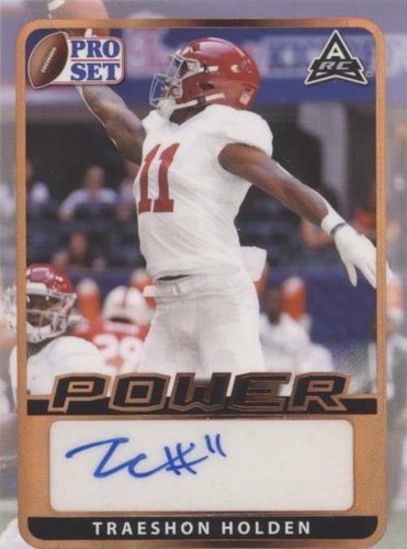 2021 Leaf Pro Set Power Traeshon Holden #BA-TH1