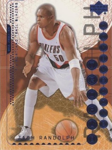 2003-04 Upper Deck Triple Dimensions - Zach Randolph #69
