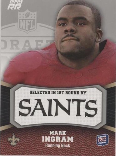 2011 Topps Rising Rookies Mark Ingram #140