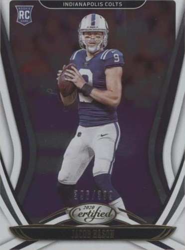 2020 Panini Certified Jacob Eason #113