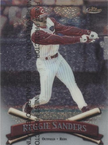 1998 Topps Finest - Reggie Sanders #30