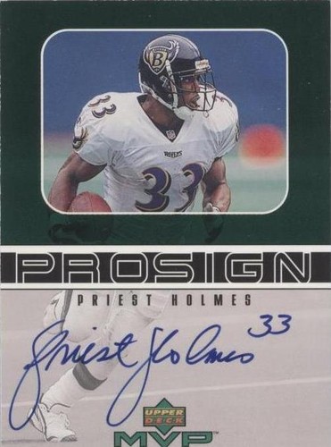 1999 Upper Deck MVP Priest Holmes #PH
