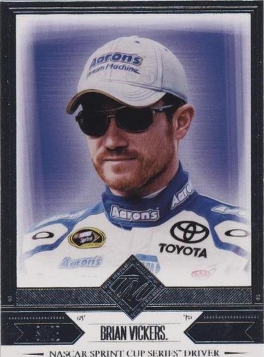 2014 Press Pass Total Memorabilia - Brian Vickers #28