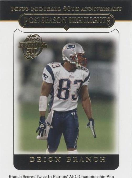 2005 Topps Deion Branch #358