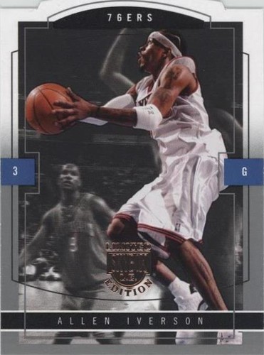 その他 ALLEN IVERSON  FLAIR FINAL EDITION 2003-04 Flair Final Edition - #1 Allen Iverson | eBay