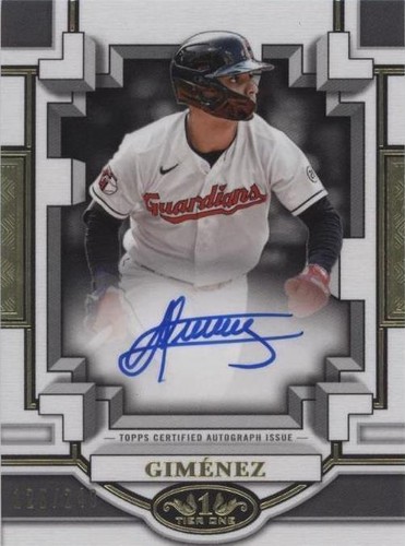 2023 Topps Tier One - Andres Gimenez #BOA-AG