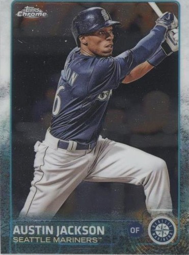 2015 Topps Chrome - Austin Jackson #34