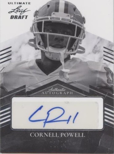 2021 Leaf Ultimate Draft Cornell Powell #PA-CP1