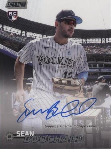 2023 Topps Stadium Club - Sean Bouchard #SCBA-SB