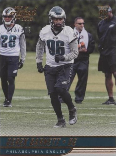 2017 Panini Certified Cuts Derek Barnett #175