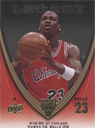 MICHAEL JORDAN UPPERDECK LEGACY 09/10 CARD #38 | eBay
