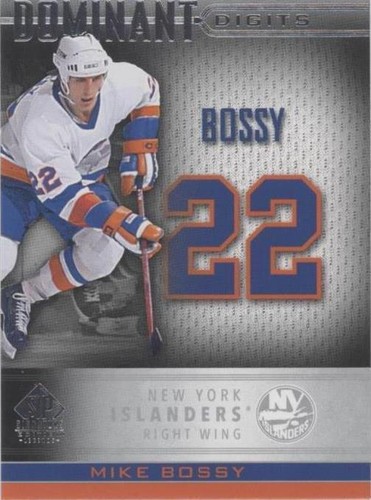2020-21 Upper Deck SP Signature Edition Legends - Mike Bossy #DD-9