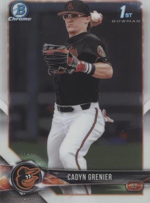2018 Bowman Draft - Cadyn Grenier #BDC-134