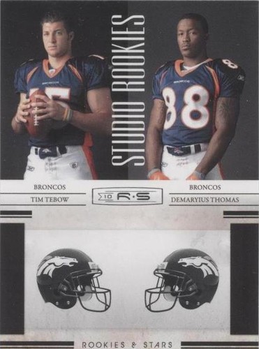 2010 Panini Rookies & Stars Demaryius Thomas Tim Tebow #2