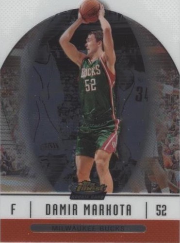 2006-07 Topps Finest - Damir Markota #68