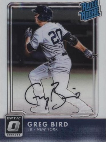 2016 Panini Donruss Optic - Greg Bird #RR-GB