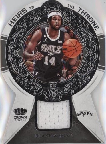 2022-23 Panini Crown Royale - Blake Wesley #HT-BWS