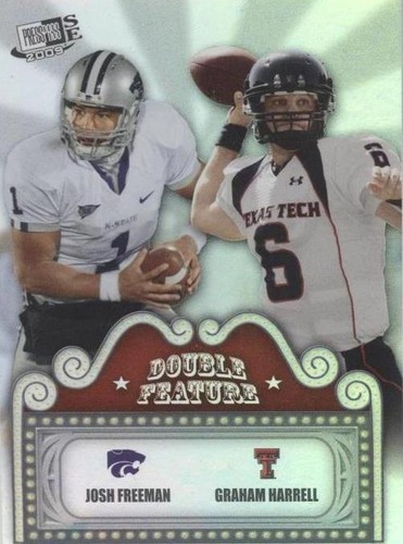 2009 Press Pass Signature Edition Graham Harrell Josh Freeman #DF-8