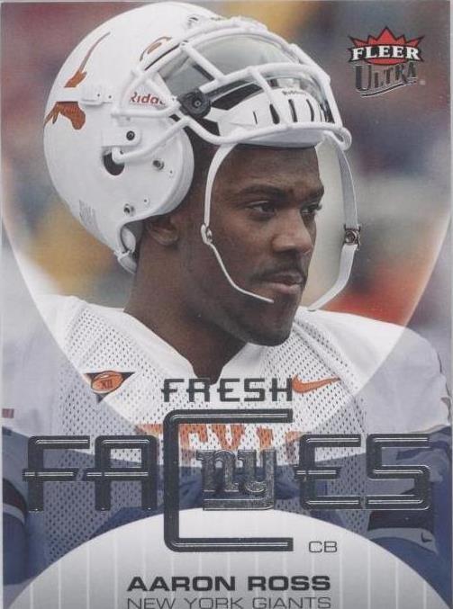 2007 Fleer Ultra Aaron Ross #FF-AR