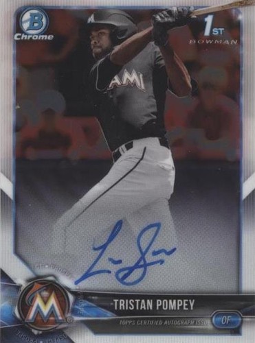 2018 Bowman Draft - Tristan Pompey #CDA-TP
