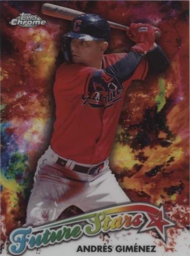 2023 Topps Chrome Update Series - Andres Gimenez #FSU-11